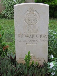 TRINCOMALEE WAR CEMETERY - PORTER, THOMAS